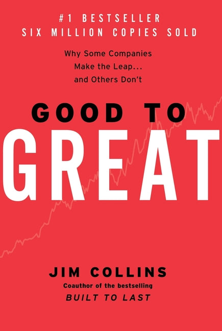 Good to Great by Jim Collins — hardcover cover
