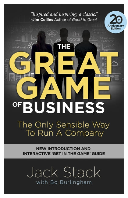 The Great Game of Business by Jack Stack and Bo Burlingham — paperback