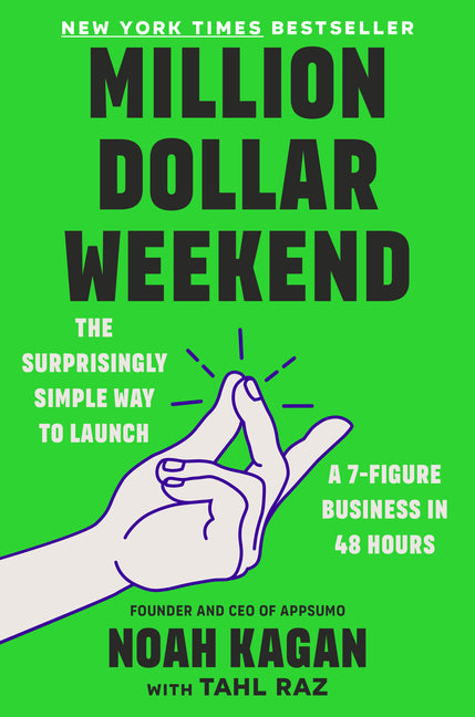 Million Dollar Weekend hardcover book cover
