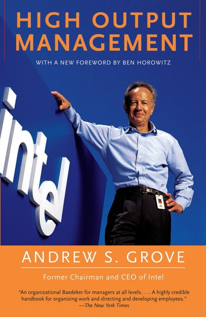 High Output Management by Andrew S. Grove — paperback cover