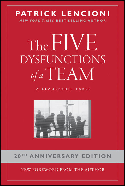 The Five Dysfunctions of a Team: A Leadership Fable — Hardcover cover