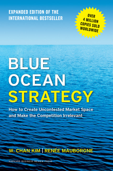 Blue Ocean Strategy expanded edition hardcover book cover