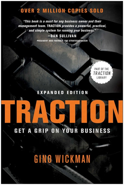 Traction by Gino Wickman, expanded paperback cover