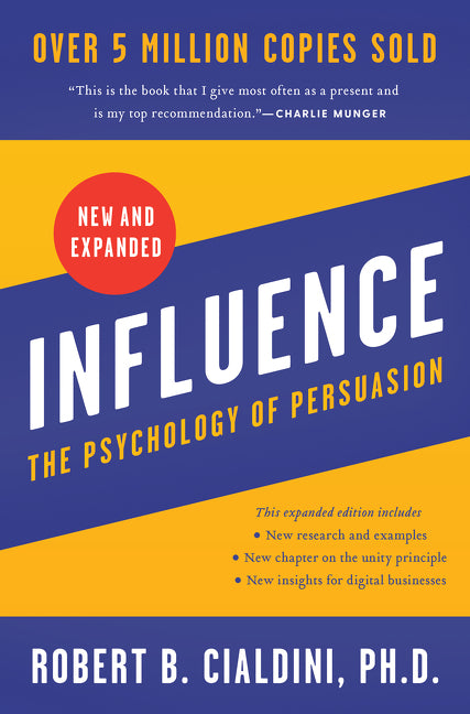 Influence by Robert B. Cialdini — expanded hardcover